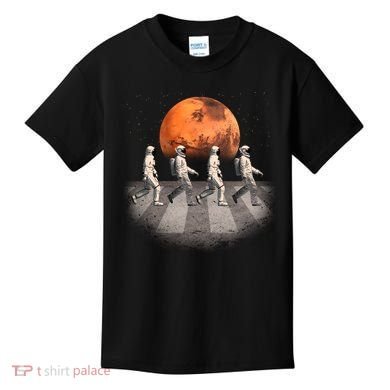 Astronauts Occupy Mars Crosswalk Kids T-Shirt