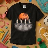 Astronauts Occupy Mars Crosswalk Kids T-Shirt thumb 3