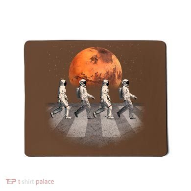 Astronauts Occupy Mars Crosswalk Mousepad