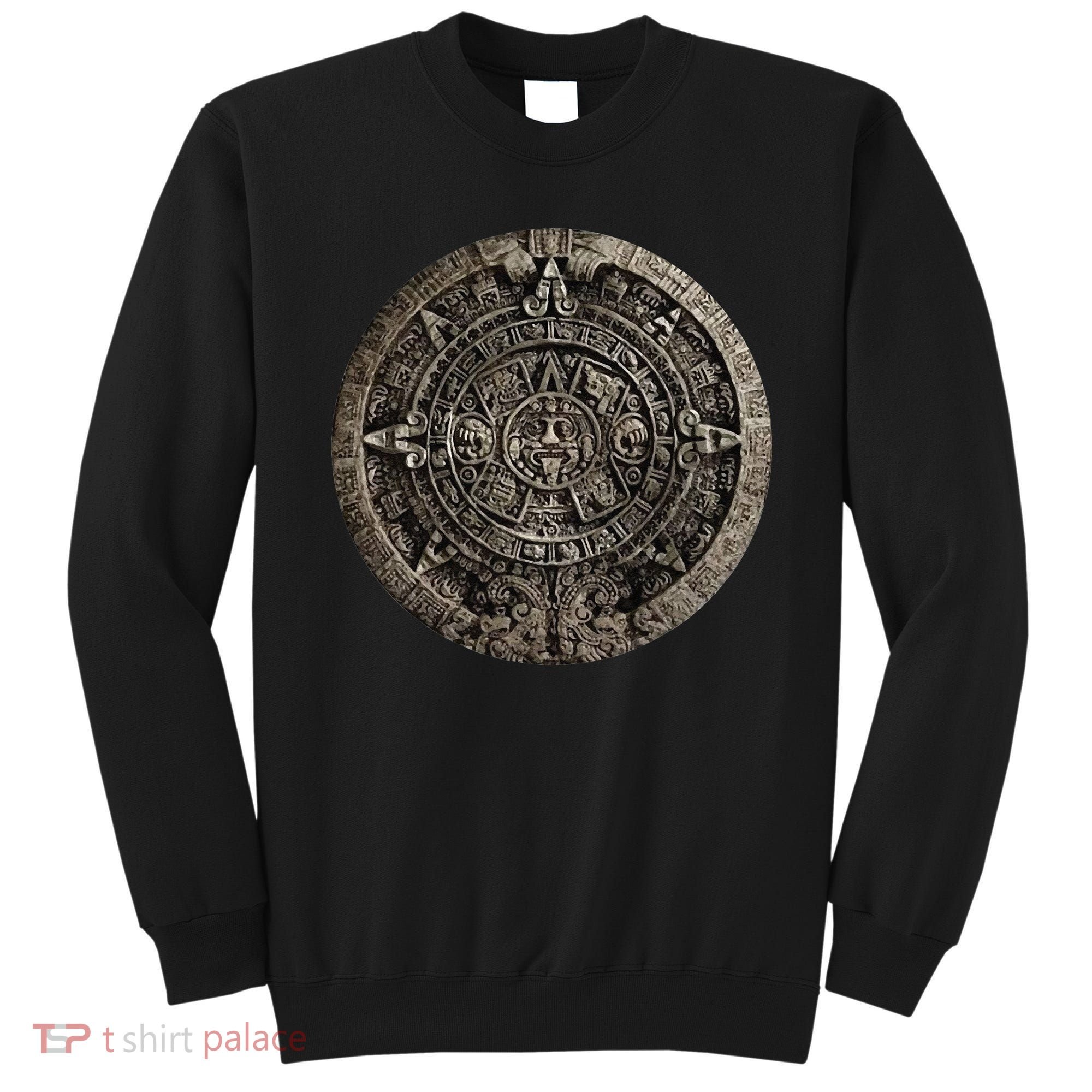 Aztec Or Mayan Calendar Maya Men Women Kids Sweatshirt