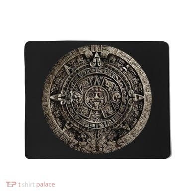 Aztec Or Mayan Calendar Maya Men Women Kids Mousepad