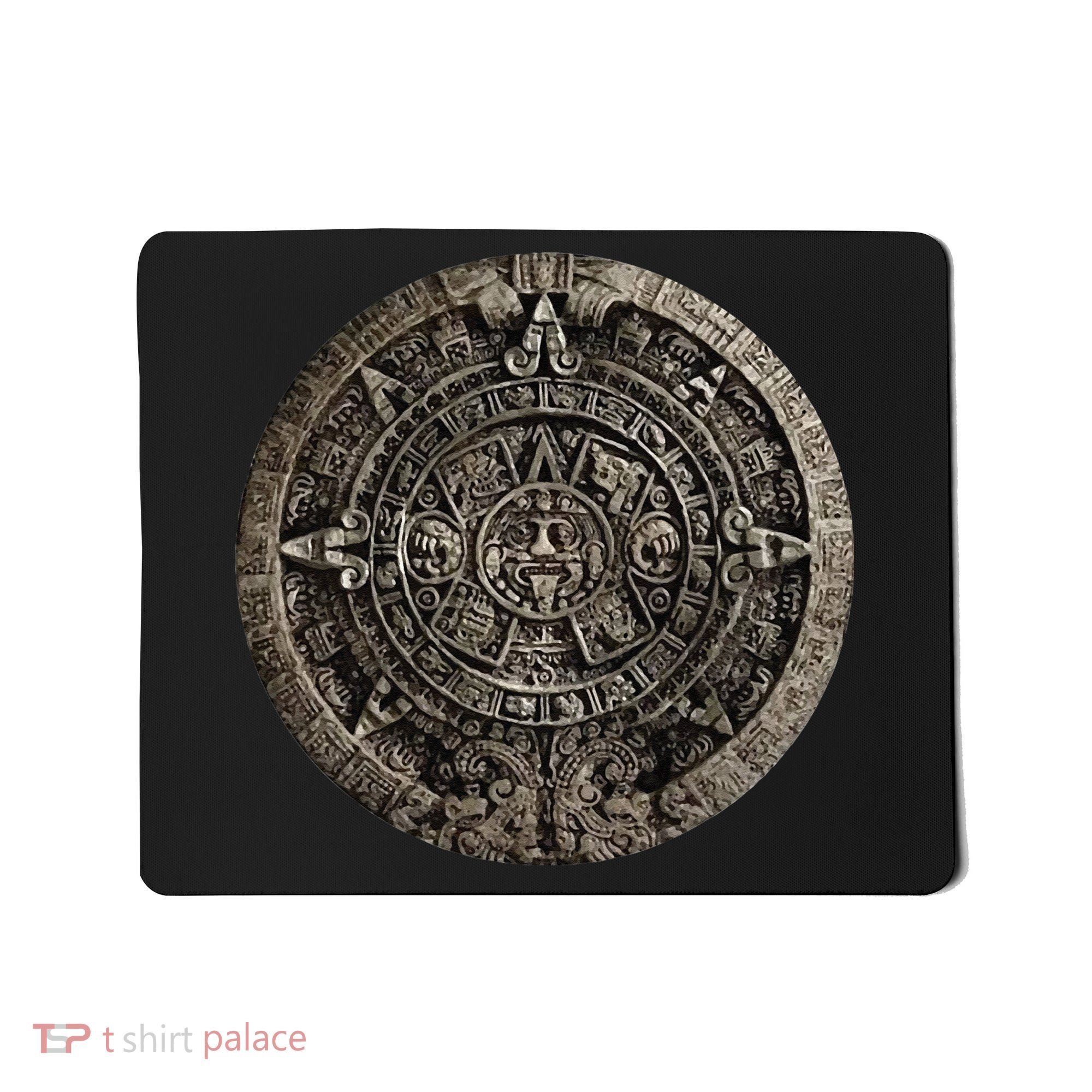 Aztec Or Mayan Calendar Maya Men Women Kids Mousepad