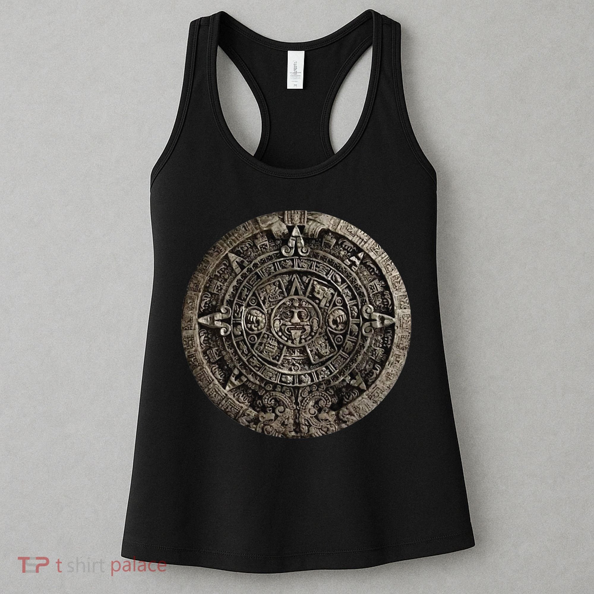 Aztec Or Mayan Calendar Maya Men Women Kids Women's Tank Top