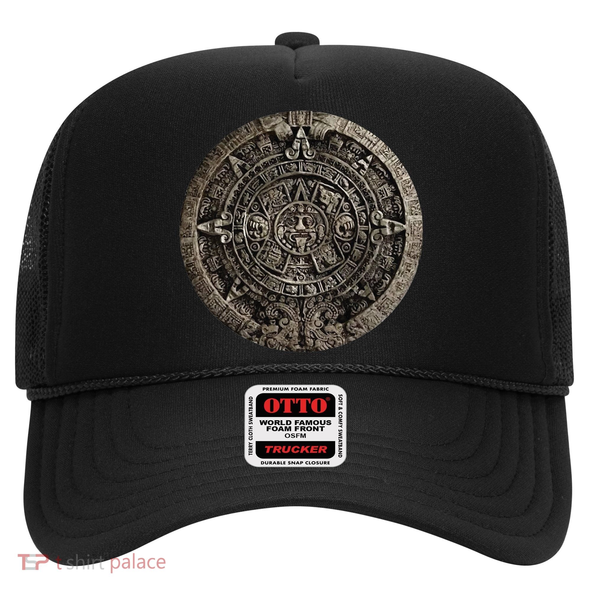 Aztec Or Mayan Calendar Maya Men Women Kids Hat