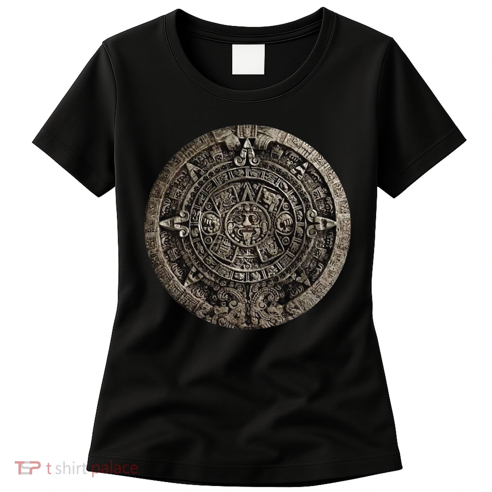 Aztec Or Mayan Calendar Maya Men Women Kids Women's T-Shirt