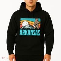 Arkansas Ozark Mountains Bluegrass Banjo Bear Hoodie thumb 2