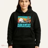 Arkansas Ozark Mountains Bluegrass Banjo Bear Hoodie thumb 5