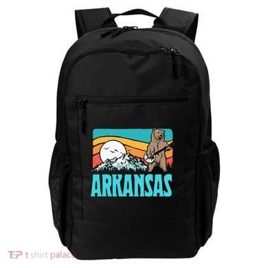 Arkansas Ozark Mountains Bluegrass Banjo Bear Backpack