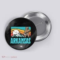 Arkansas Ozark Mountains Bluegrass Banjo Bear Button thumb 0