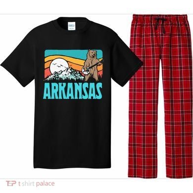 Arkansas Ozark Mountains Bluegrass Banjo Bear Pajama Set