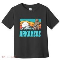 Arkansas Ozark Mountains Bluegrass Banjo Bear Toddler T-Shirt thumb 0