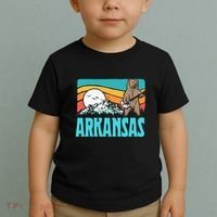 Arkansas Ozark Mountains Bluegrass Banjo Bear Toddler T-Shirt thumb 2