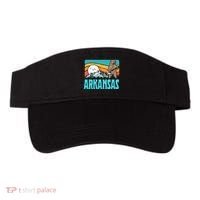 Arkansas Ozark Mountains Bluegrass Banjo Bear Visor thumb 0