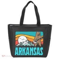 Arkansas Ozark Mountains Bluegrass Banjo Bear Tote Bag thumb 0