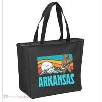 Arkansas Ozark Mountains Bluegrass Banjo Bear Tote Bag thumb 2