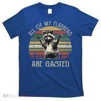 All Of My Flabbers Are Gasted Raccoon T-Shirt thumb 0