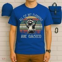 All Of My Flabbers Are Gasted Raccoon T-Shirt thumb 6
