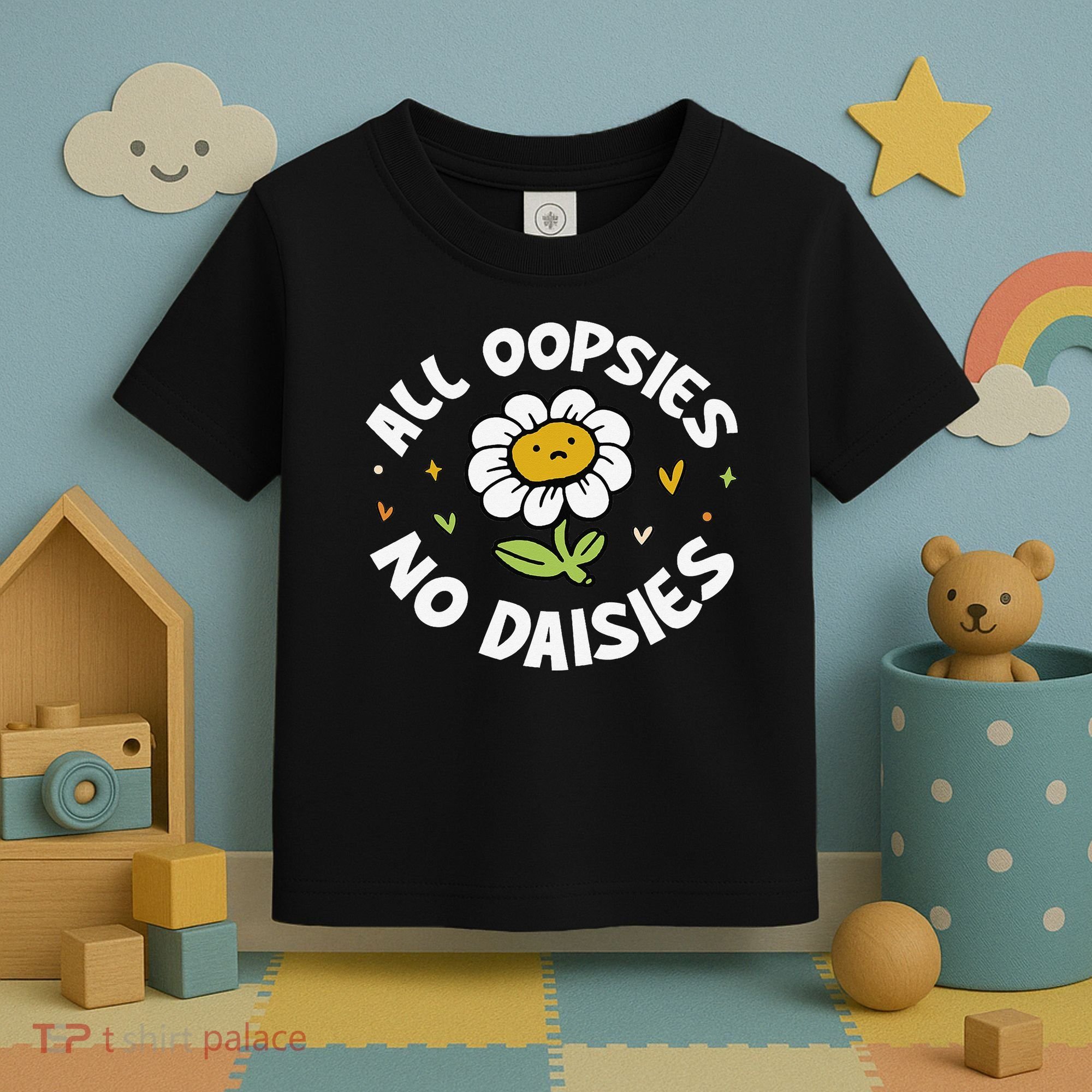 All Oopsies No Daisies Toddler T-Shirt