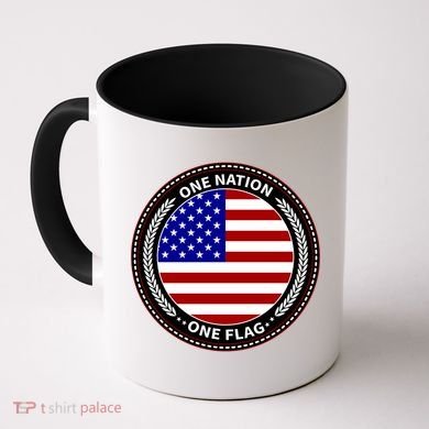 America One Nation One Flag Coffee Mug