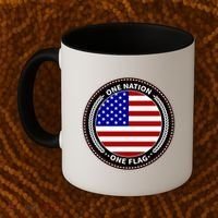 America One Nation One Flag Coffee Mug thumb 2