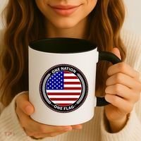 America One Nation One Flag Coffee Mug thumb 3