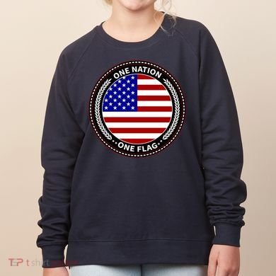 America One Nation One Flag Women's Sweatshirt