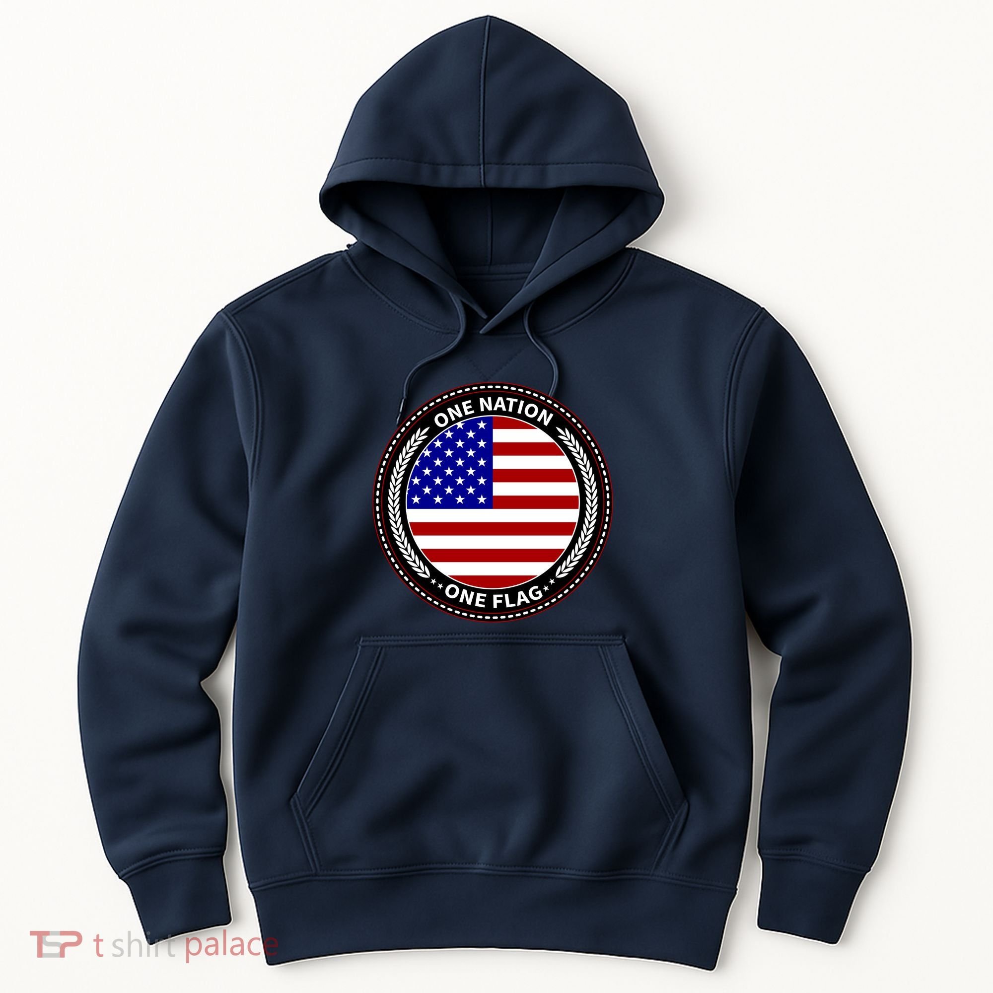 America One Nation One Flag Hoodie