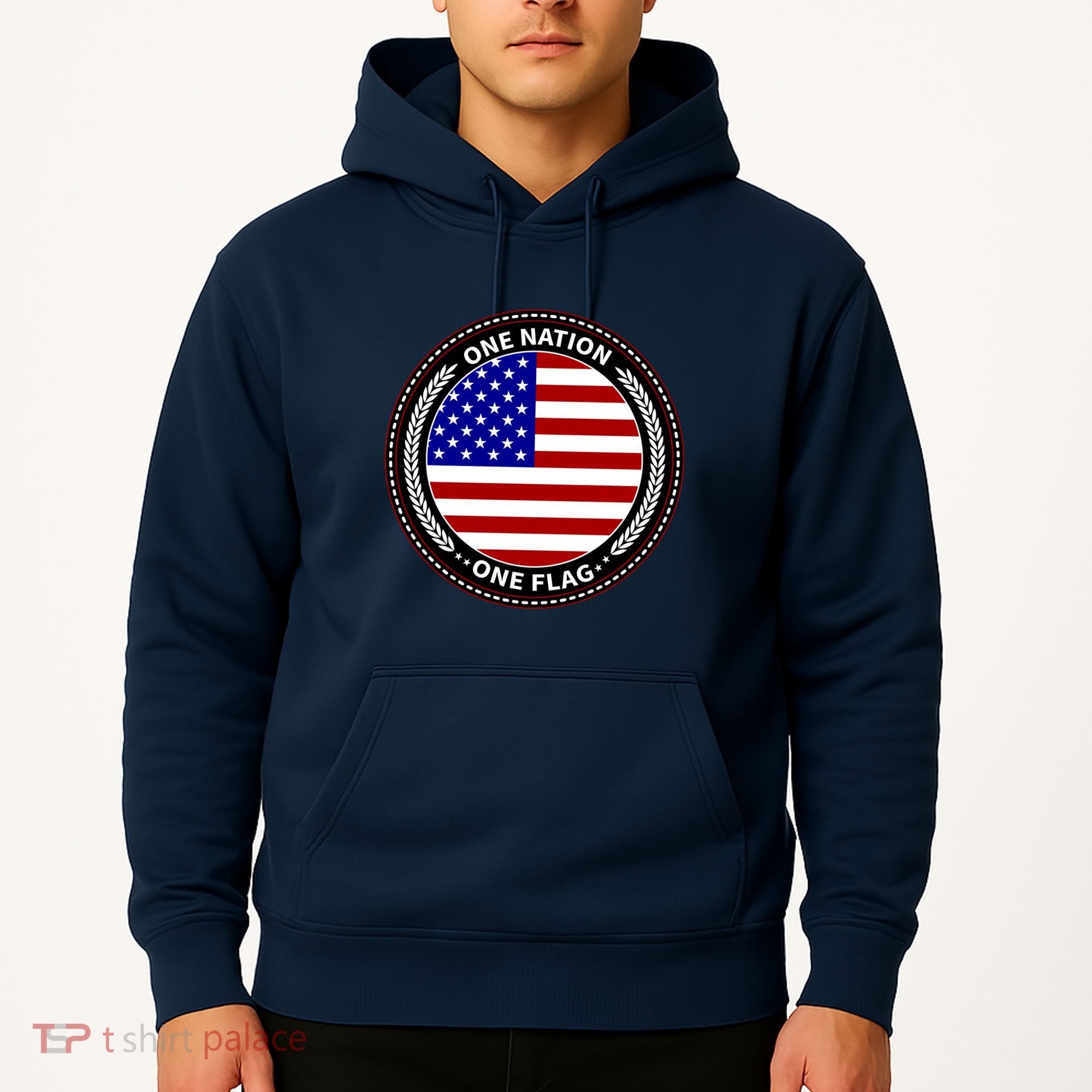 America One Nation One Flag Hoodie