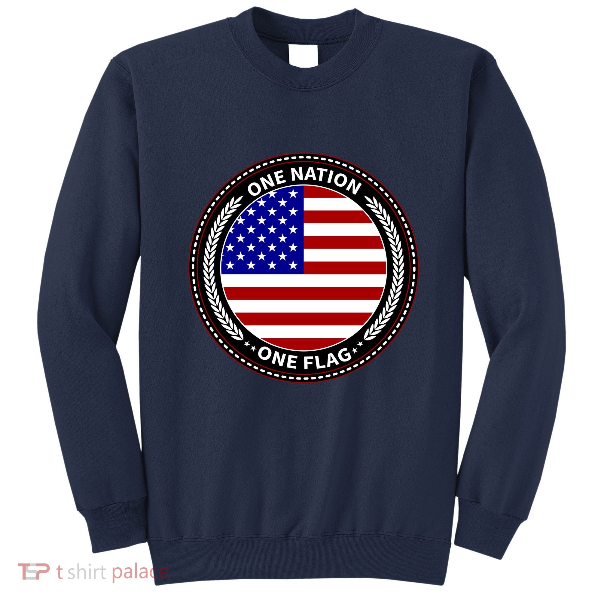 America One Nation One Flag Sweatshirt