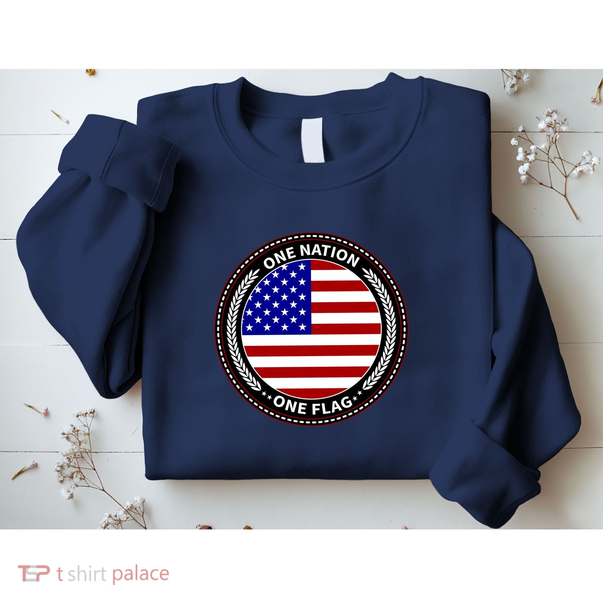 America One Nation One Flag Sweatshirt