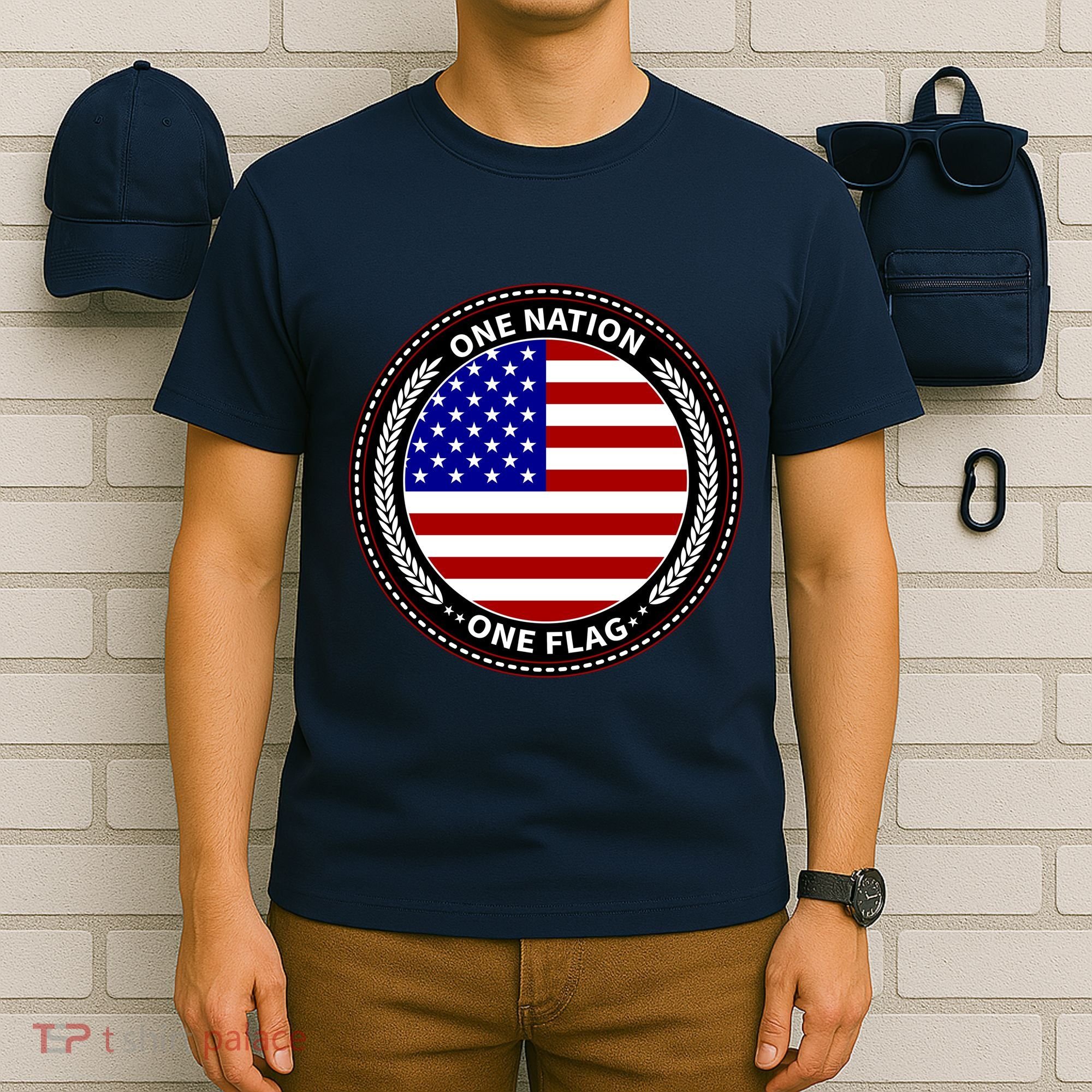 America One Nation One Flag T-Shirt