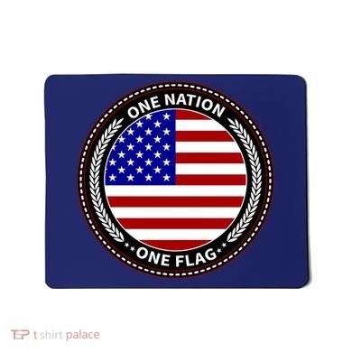 America One Nation One Flag Mousepad
