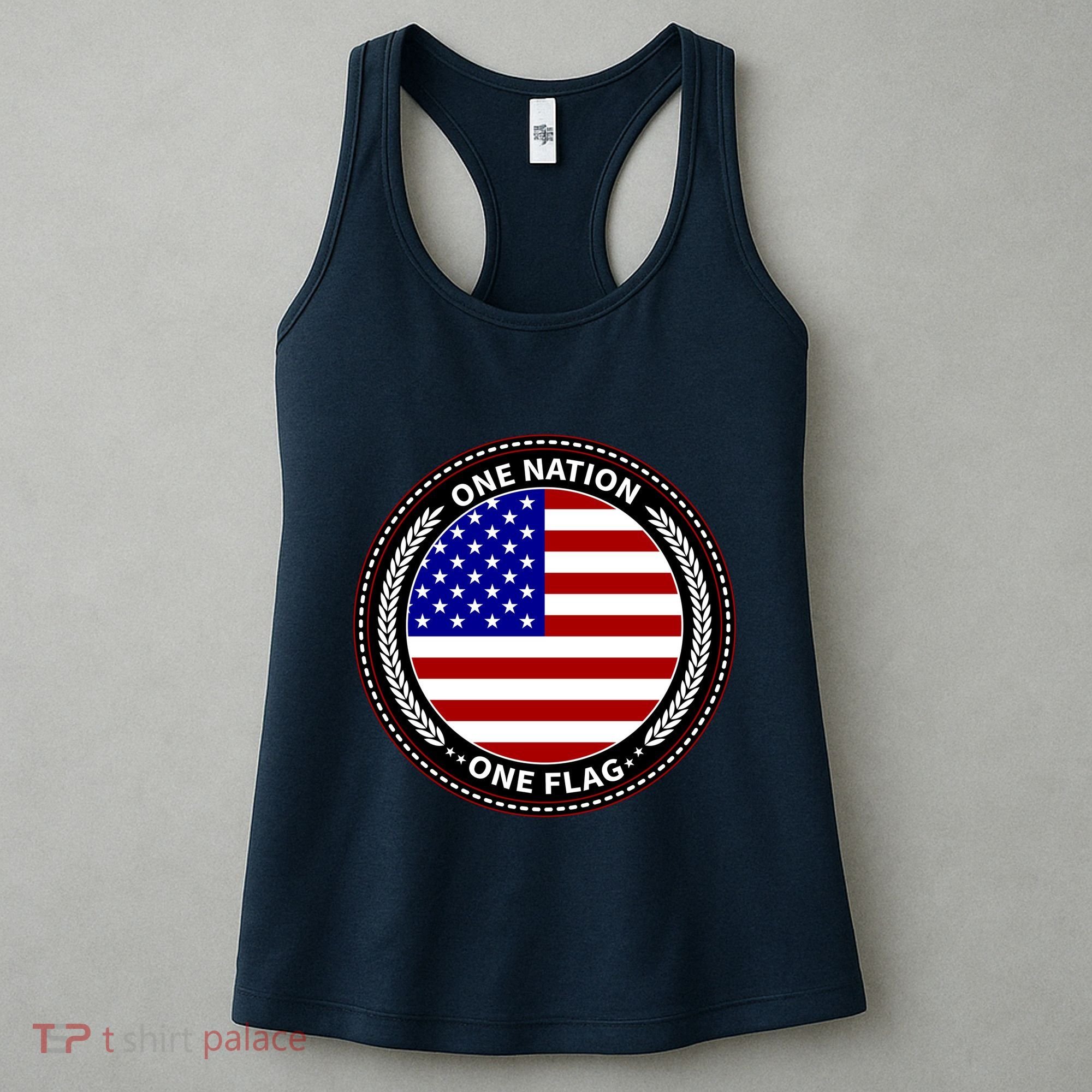 America One Nation One Flag Women's Tank Top