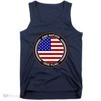 America One Nation One Flag Tank Top thumb 0