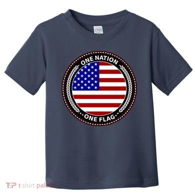 America One Nation One Flag Toddler T-Shirt
