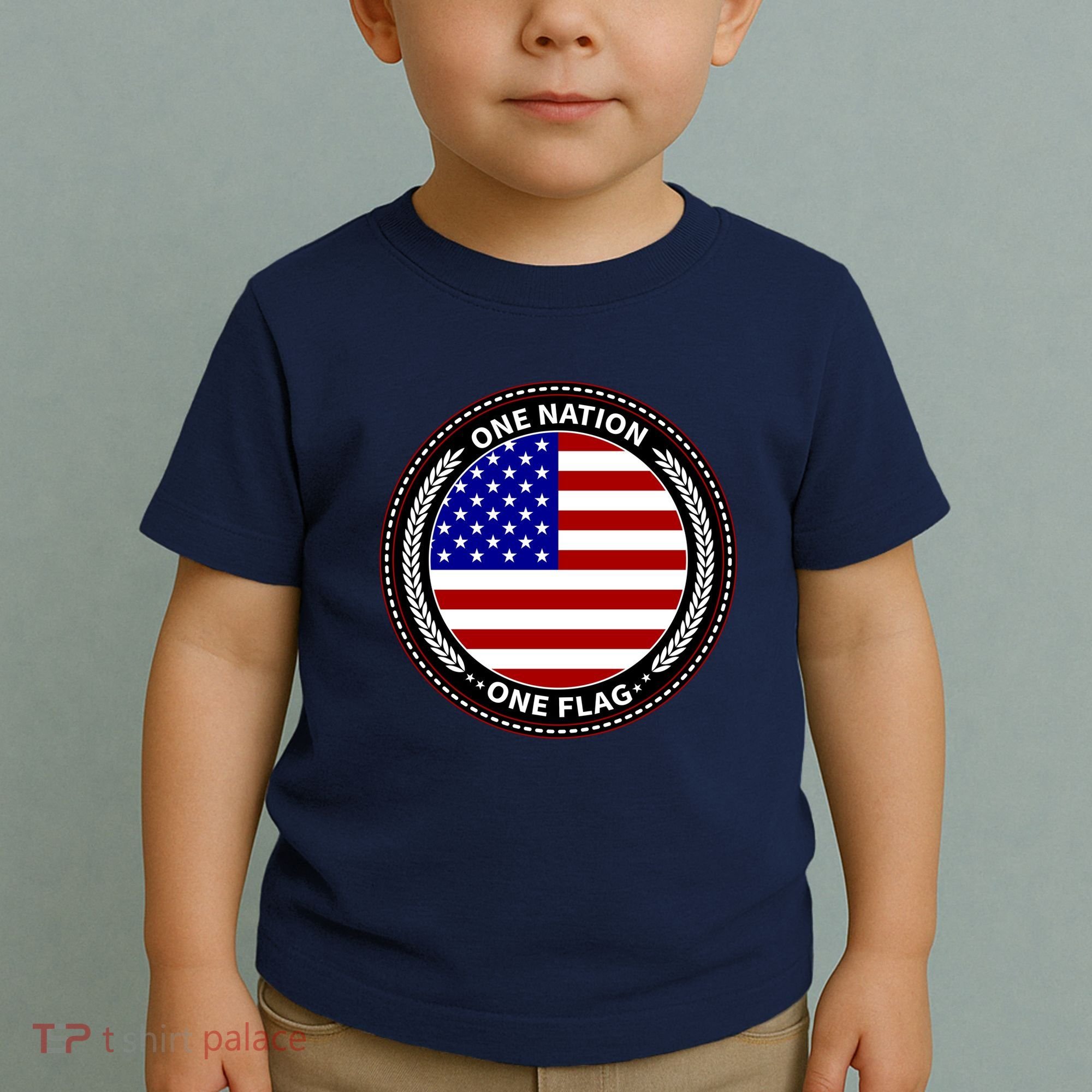 America One Nation One Flag Toddler T-Shirt