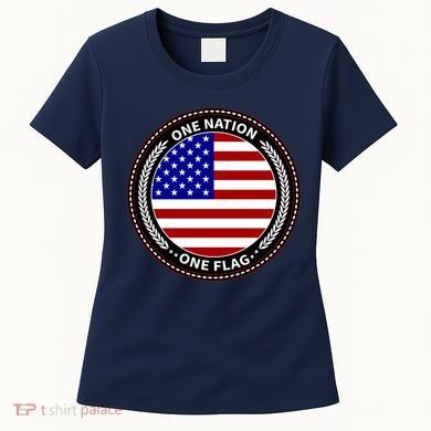 America One Nation One Flag Women's T-Shirt