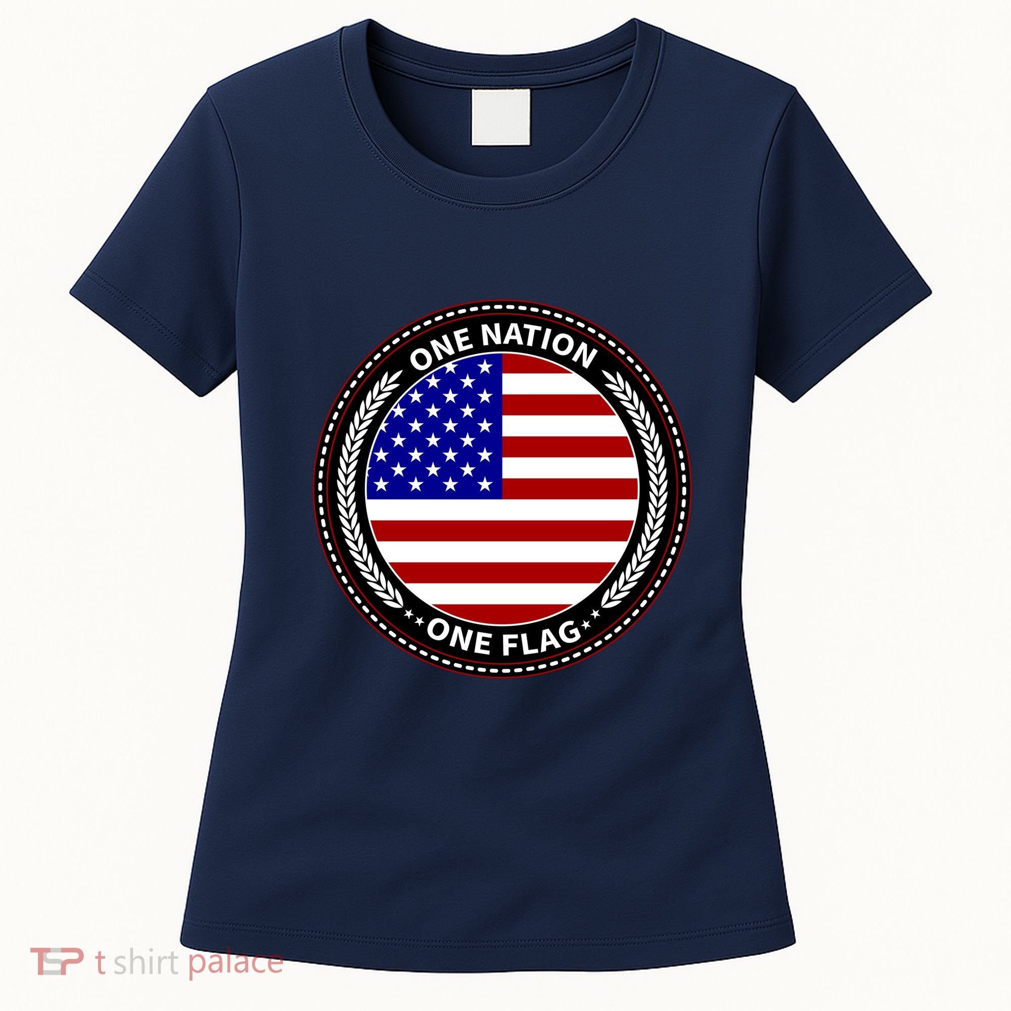 America One Nation One Flag Women's T-Shirt