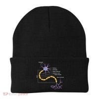 Anatomy Of Neuron Neurologist Gift Beanie thumb 0