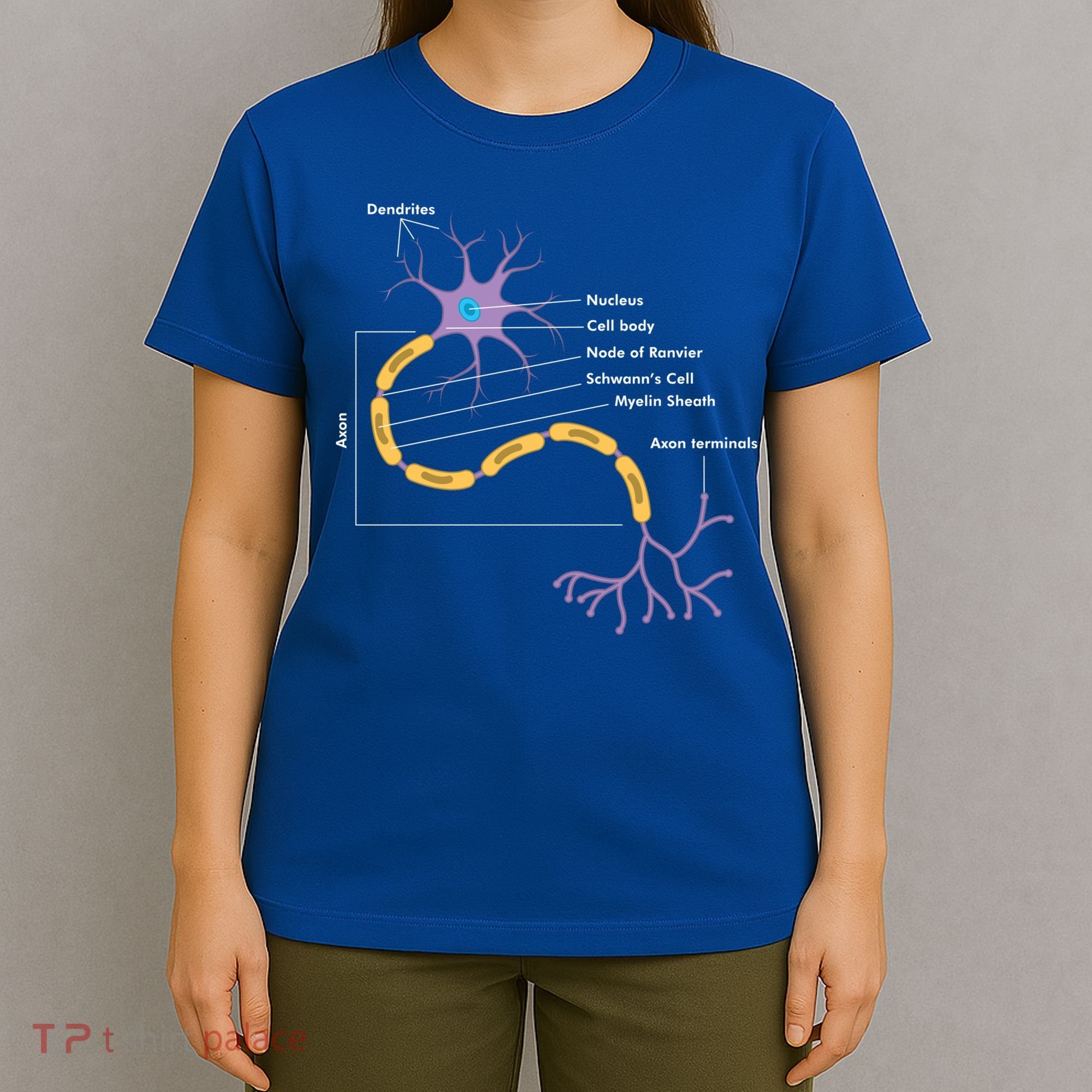 Anatomy Of Neuron Neurologist Gift T-Shirt
