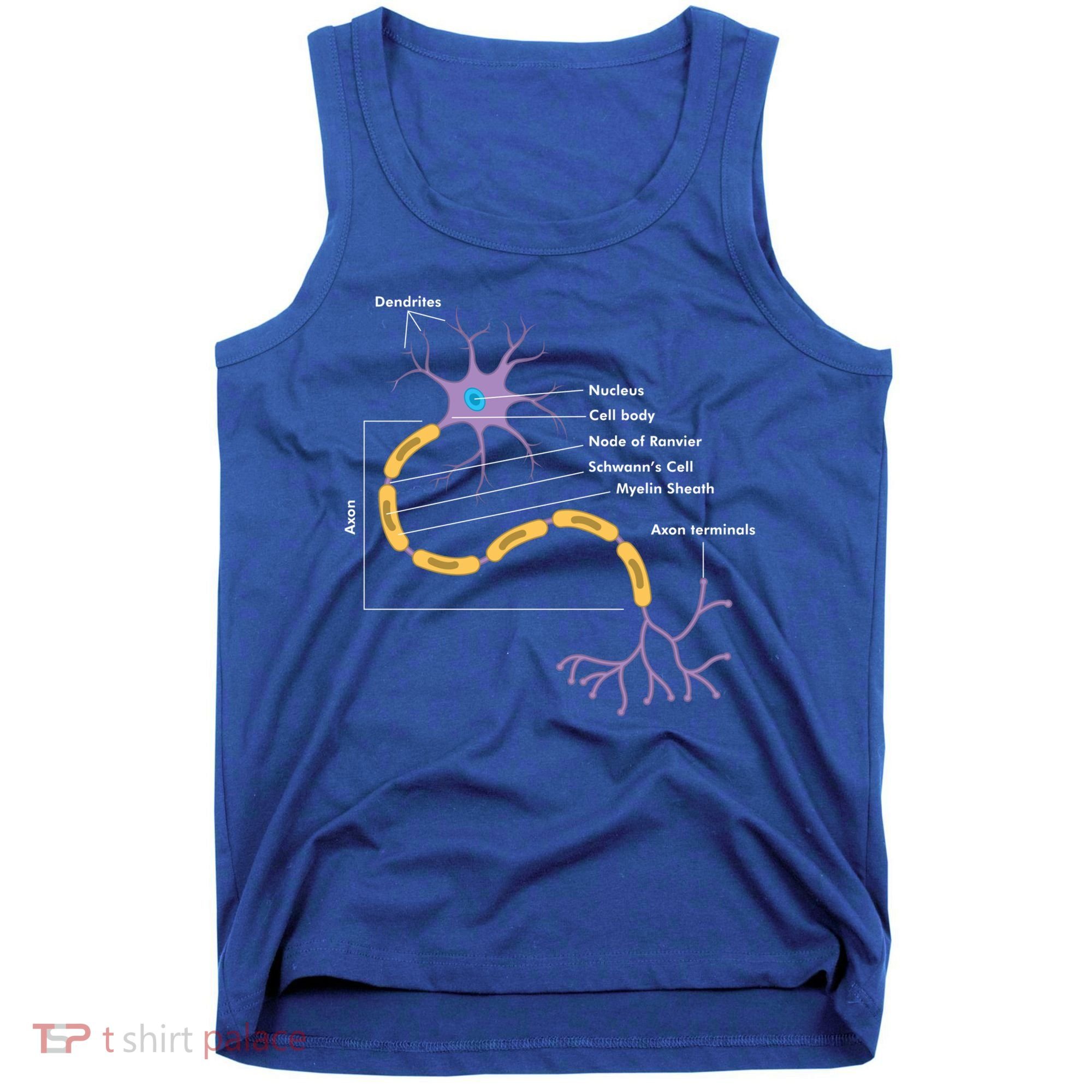 Anatomy Of Neuron Neurologist Gift Tank Top