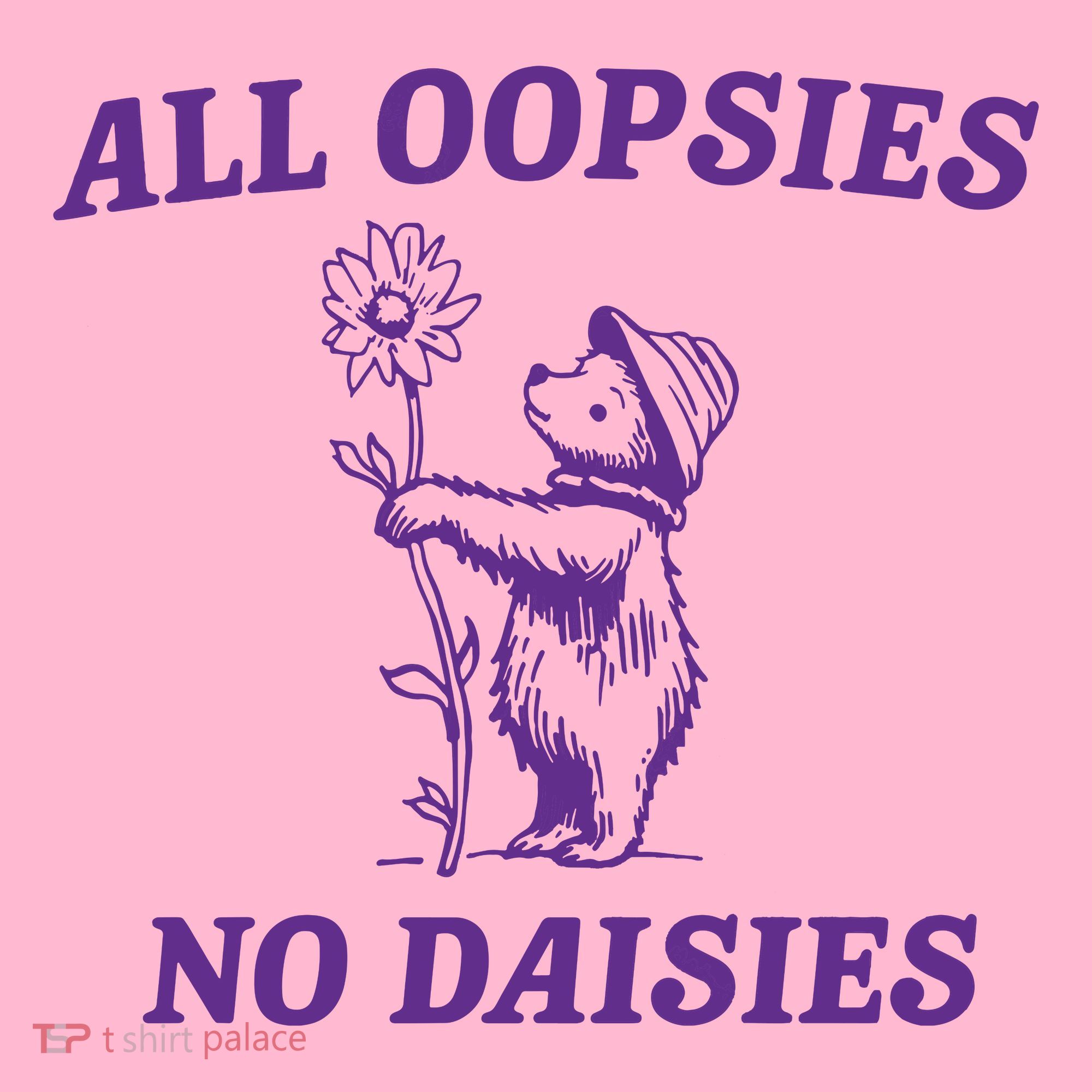 All Oopsies No Daisies Coaster