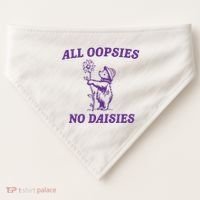 All Oopsies No Daisies USA-Made Doggie Bandana thumb 0