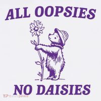 All Oopsies No Daisies Women's Hoodie thumb 2