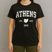 Athens Ohio Oh Vintage Sports T-Shirt thumb 4