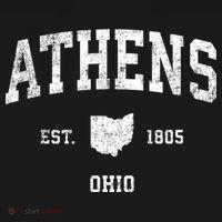 Athens Ohio Oh Vintage Sports T-Shirt thumb 7