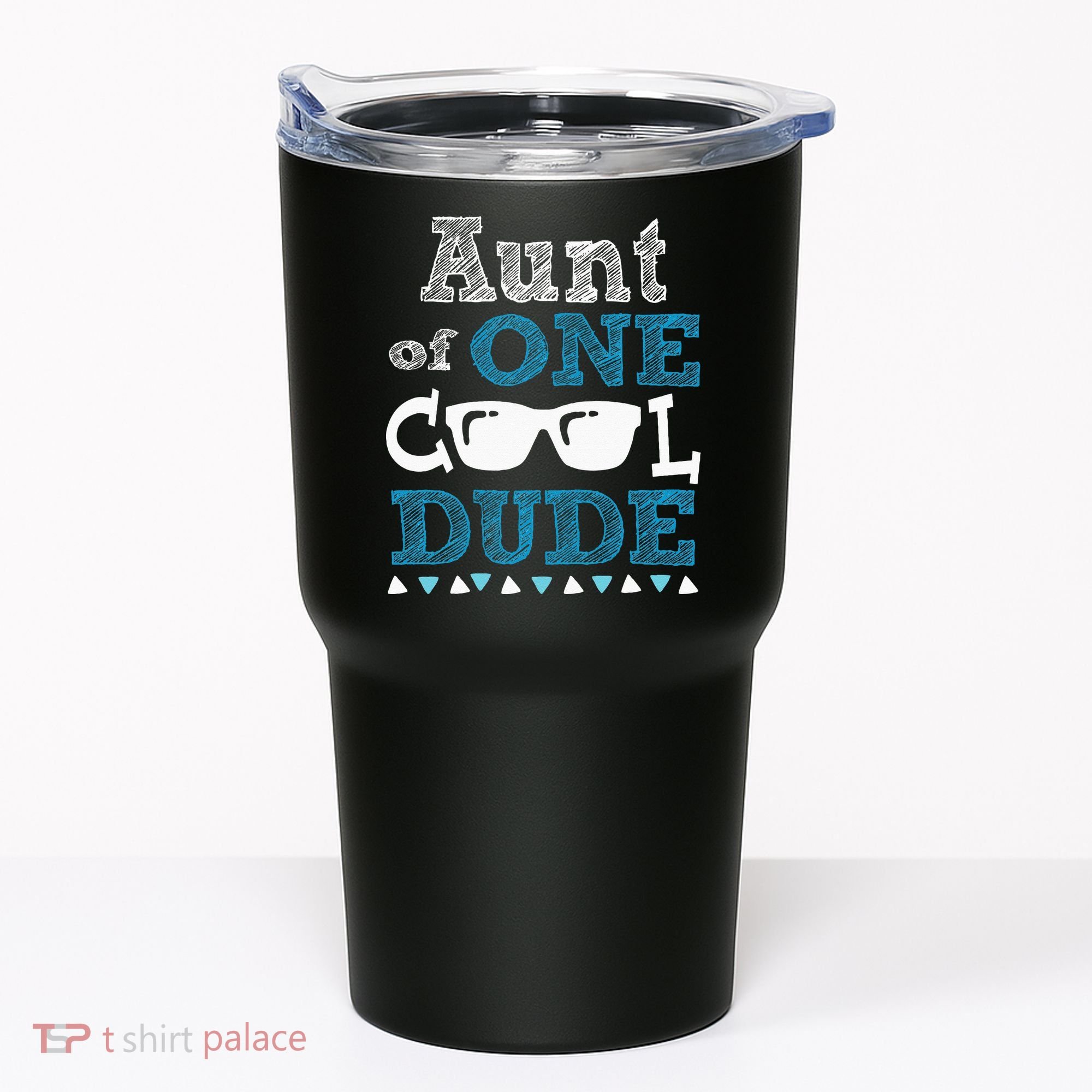 Aunt Of One Cool Dude Funny Birthday Boy Cool Tumbler