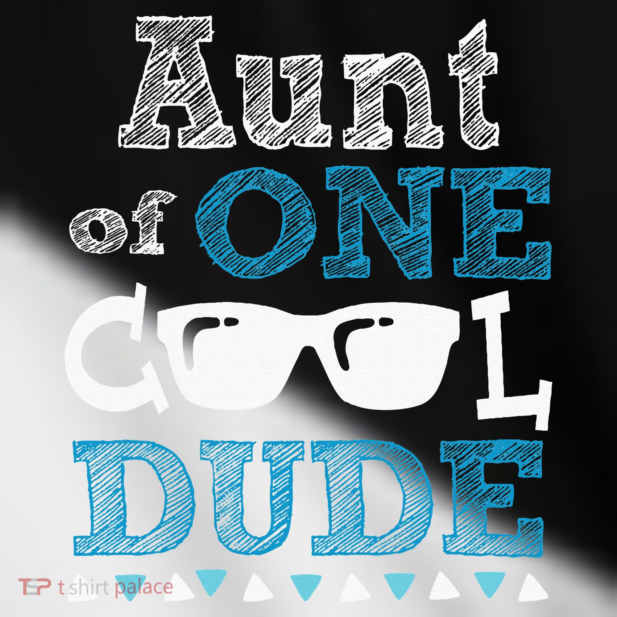Aunt Of One Cool Dude Funny Birthday Boy Cool Toddler Fine Jersey T-Shirt