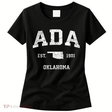 Ada Oklahoma Ok Vintage Sports Women's T-Shirt