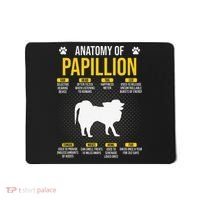 Anatomy Of Papillion Dog Lover Mousepad thumb 0